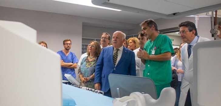 El Hospital Virgen del Rocío invierte más de 1,5 millones en un angiógrafo digital 